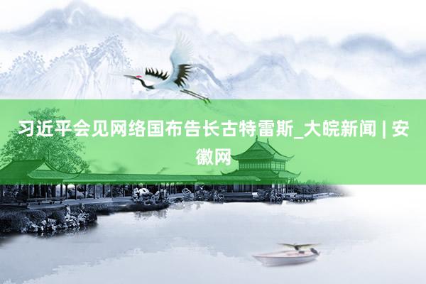 习近平会见网络国布告长古特雷斯_大皖新闻 | 安徽网